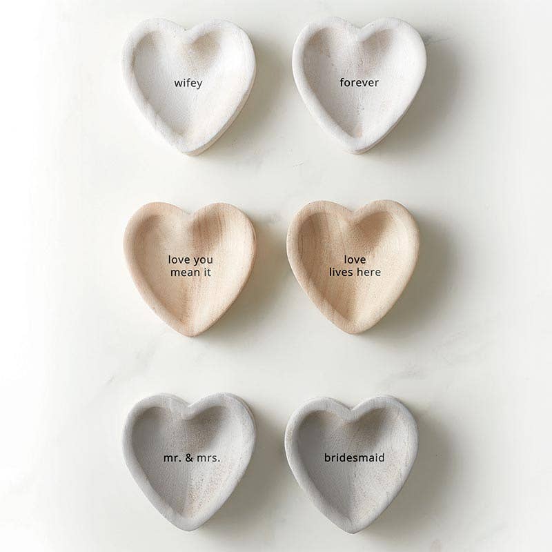 Bridesmaid Plawnia Heart Tray