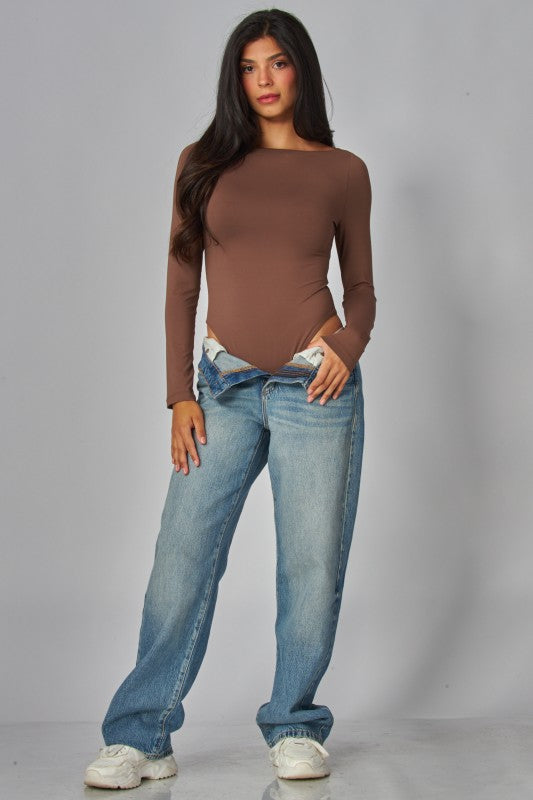 Seamless Long Sleeve Bodysuit