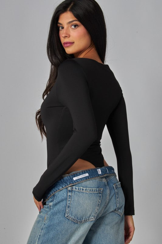 Seamless Long Sleeve Bodysuit