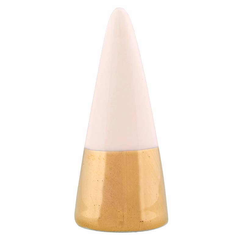 Ceramic Ring Cone - Pastel Pink