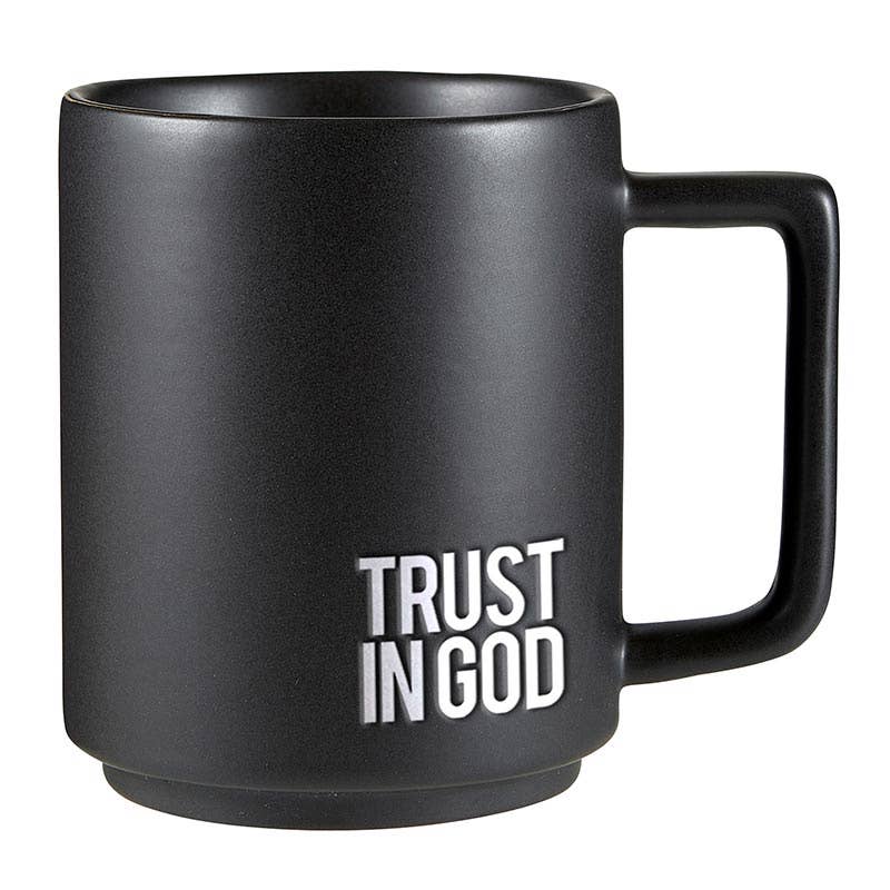 "Trust in God" Cafe Mug