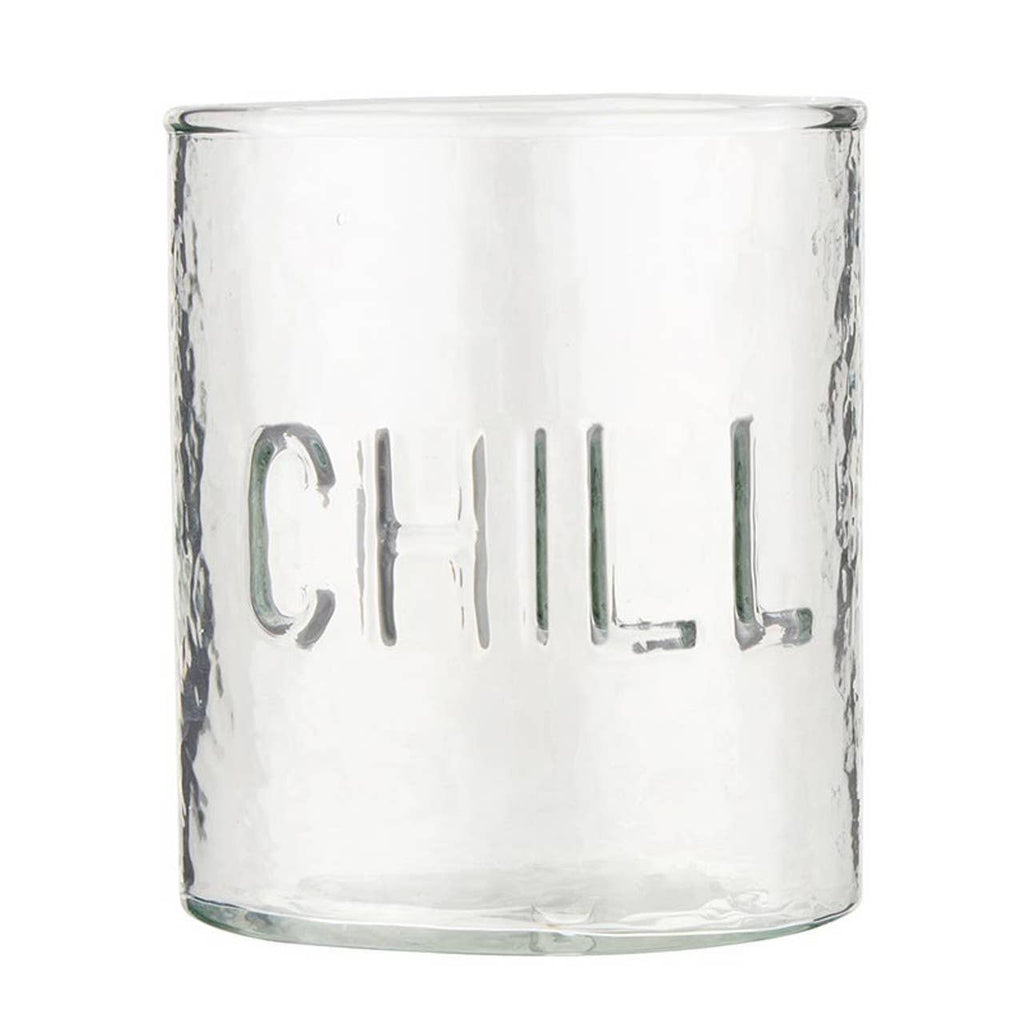 Chill Hammered Glass Tumblers (Set of 4)
