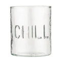 Chill Hammered Glass Tumblers (Set of 4)