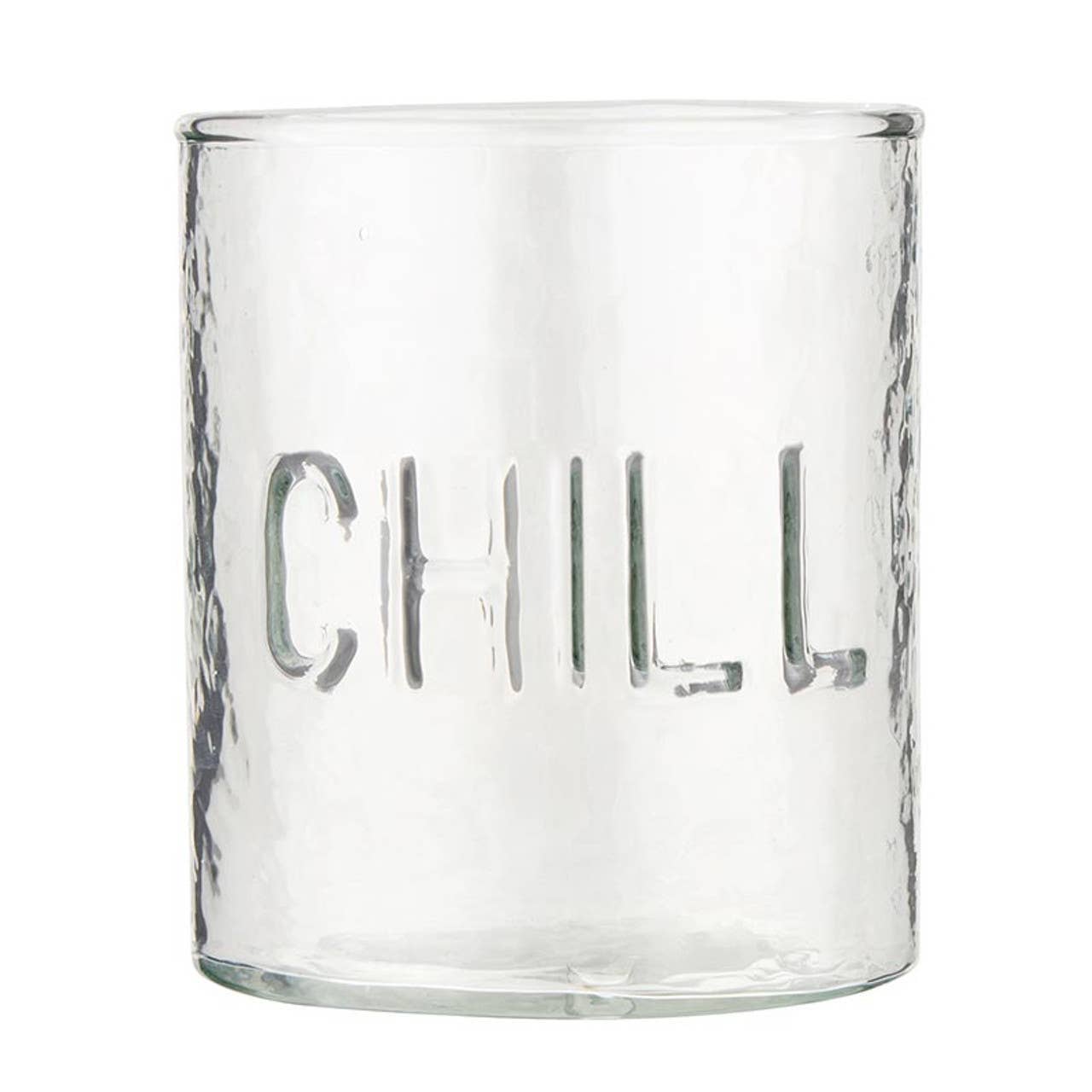 Chill Hammered Glass Tumblers (Set of 4)