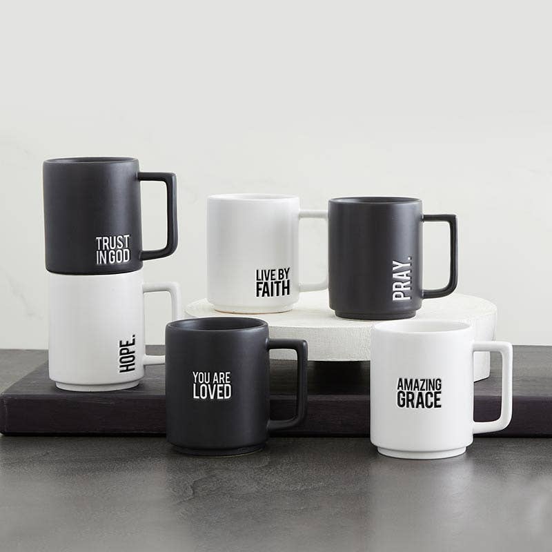 "Trust in God" Cafe Mug