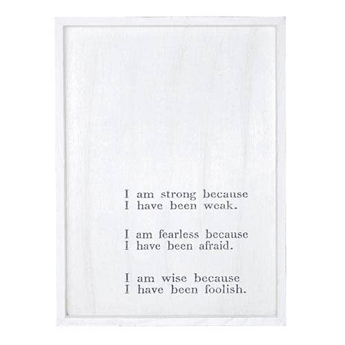 I Am Strong Cadet Word Board