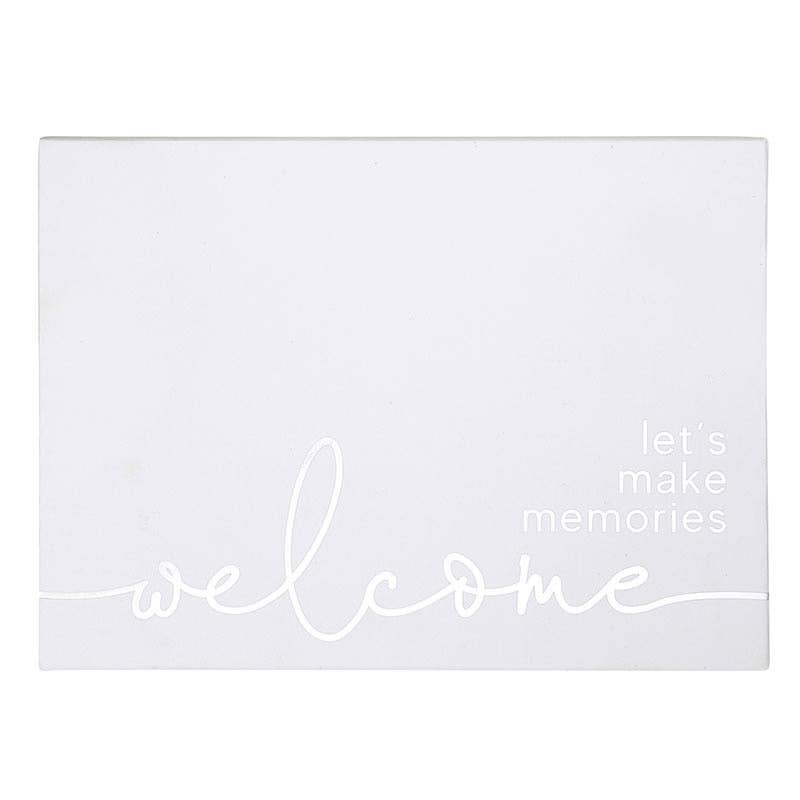 "Welcome" Guest Book