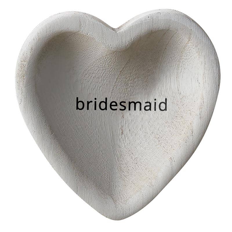 Bridesmaid Plawnia Heart Tray