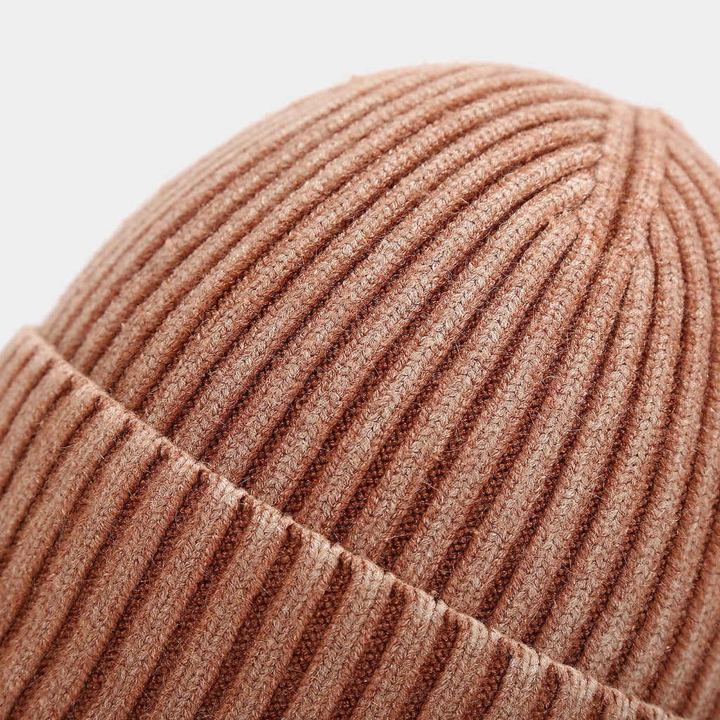 Acid Wash Beanie Rust