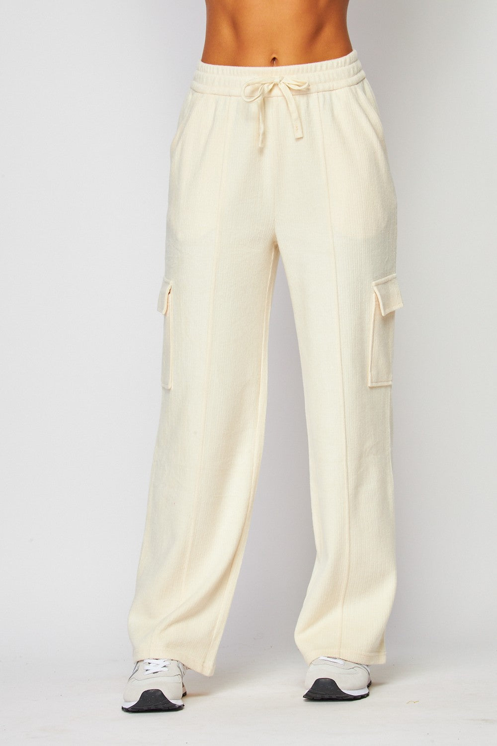 Everyday Ease Ribbed Cargo Pants