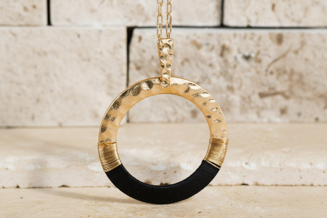 Wrap Pendant Necklace