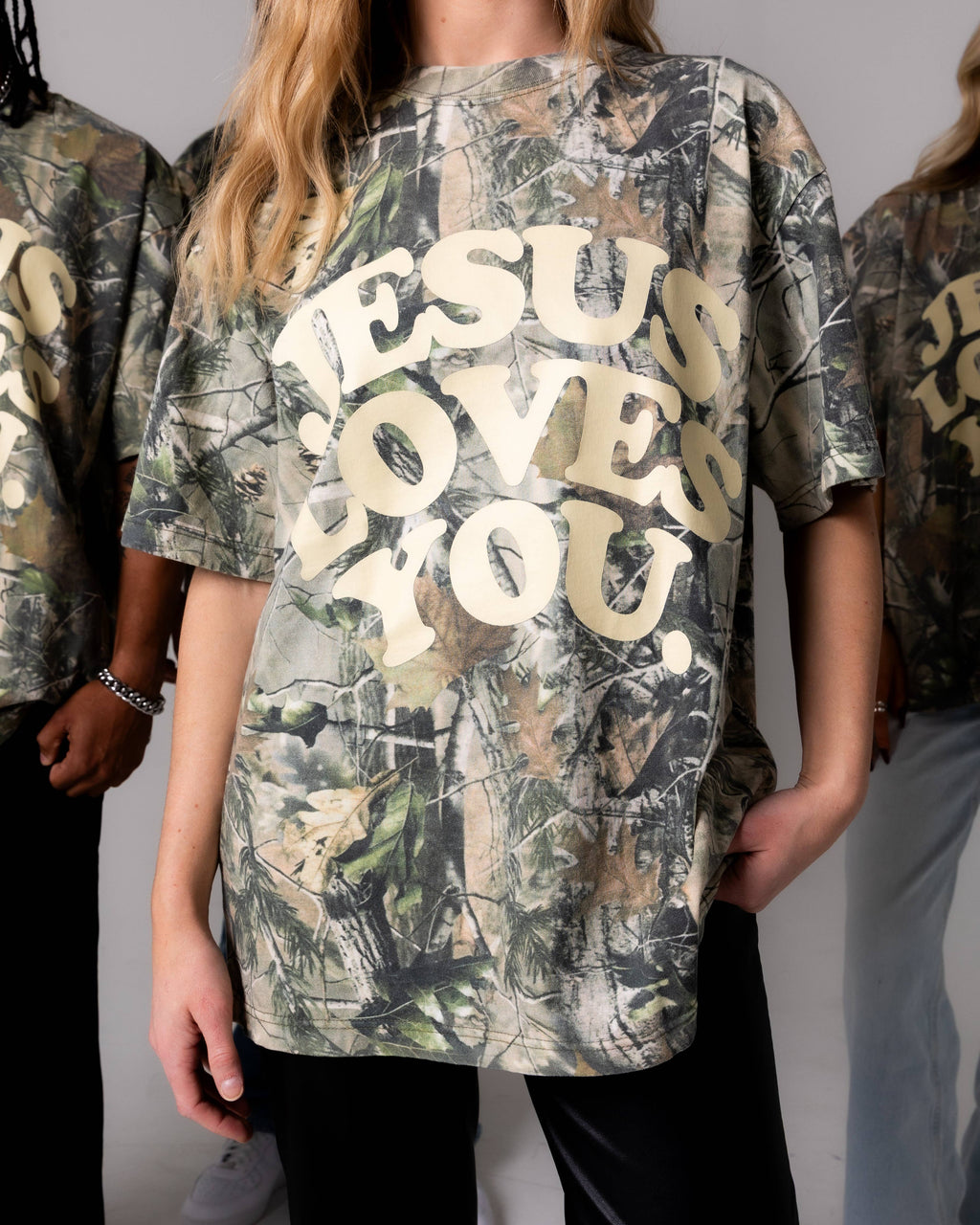 JLY Camo Heavyweight Tee