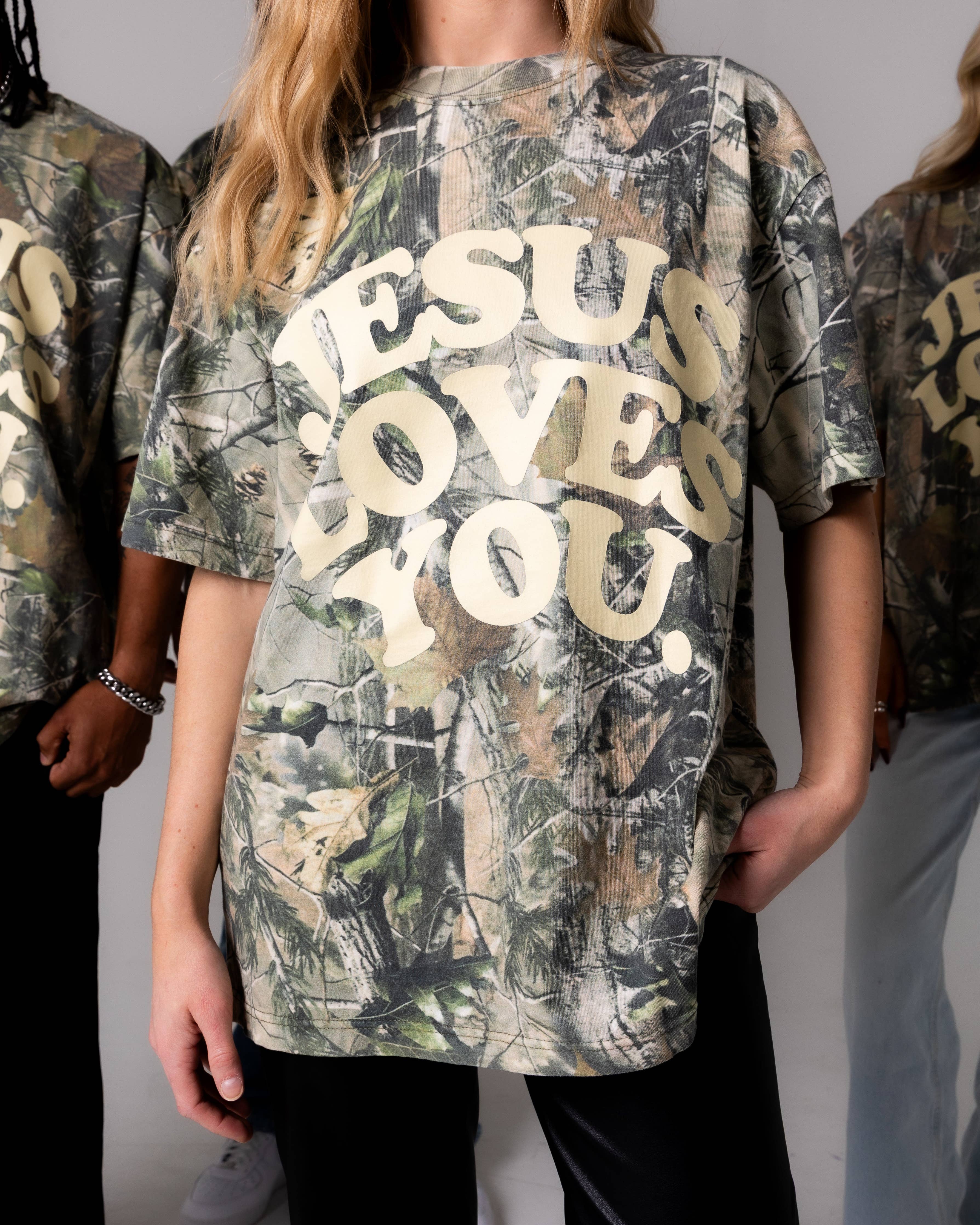 JLY Camo Heavyweight Tee