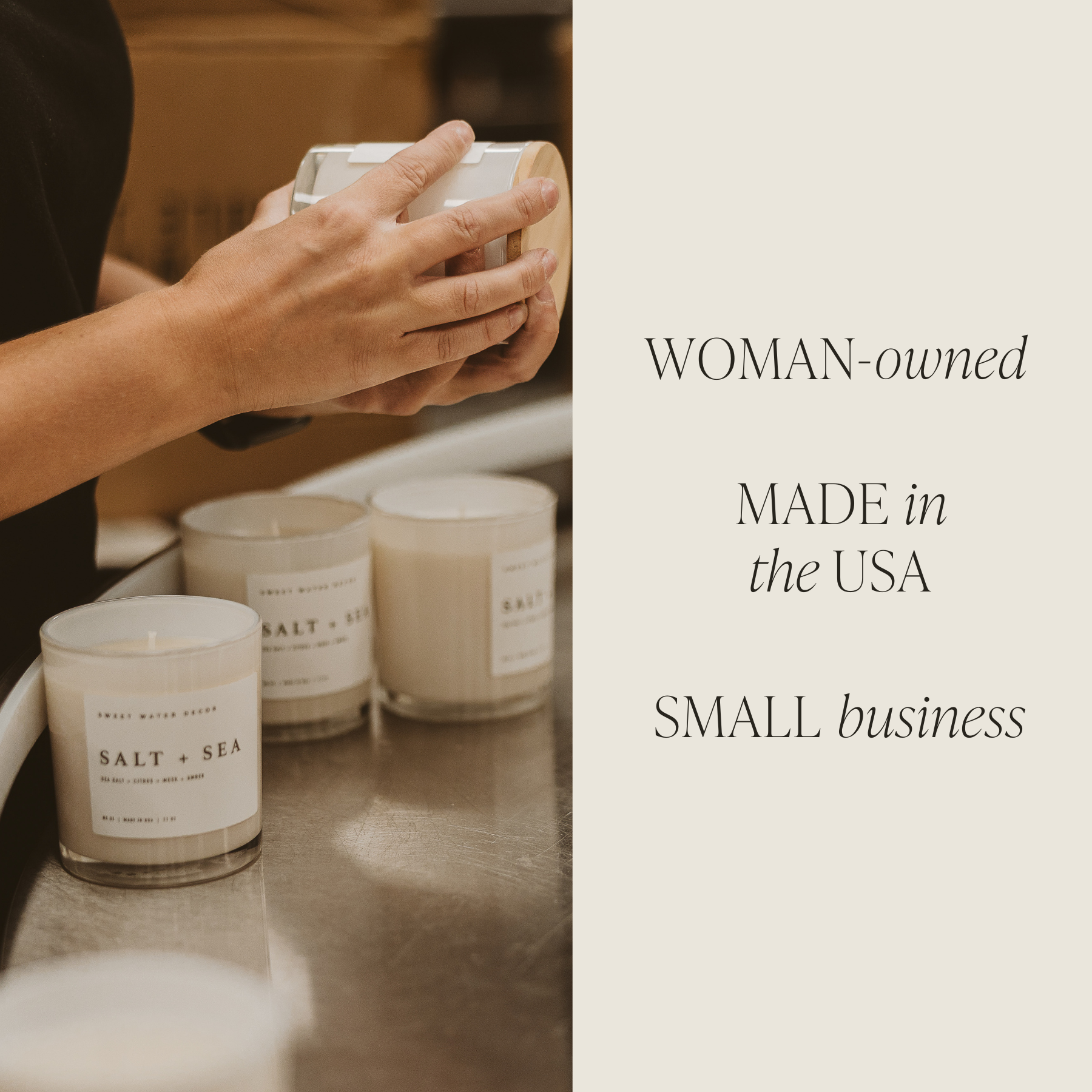 Coastal Lemon 11 oz Soy Candle