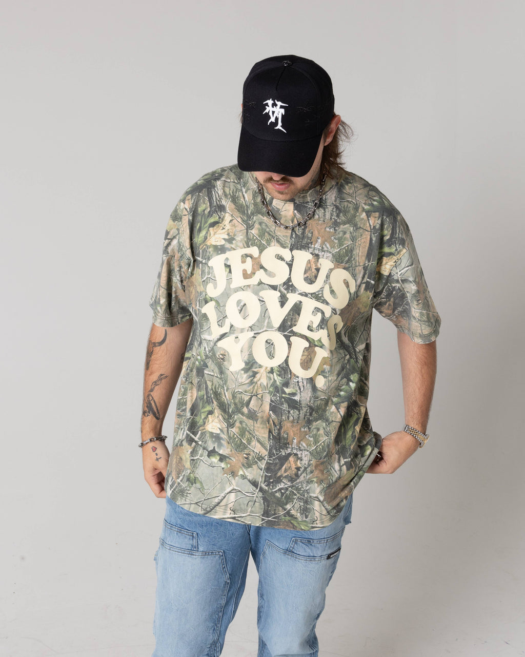 JLY Camo Heavyweight Tee