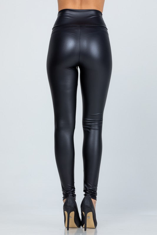 Faux Leather Leggings