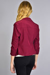 Lorelai Stretch Blazer Mulberry