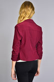 Lorelai Stretch Blazer Mulberry