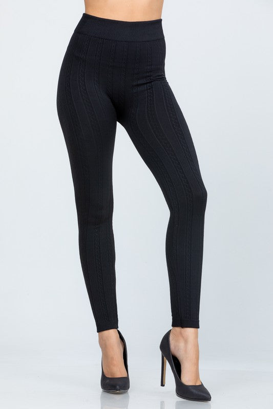 Cable Knit Leggings