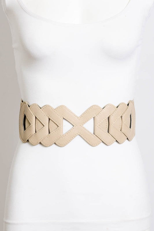 Triangle Weave Elastic Belt