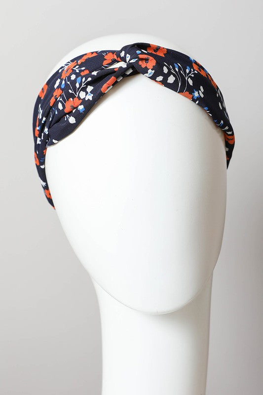 Twist Headwrap Sakura Navy