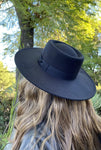 Delaney Felt Boater Hat