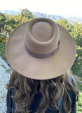 Delaney Felt Boater Hat