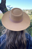 Delaney Felt Boater Hat