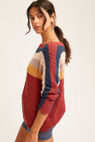 Seryn Popcorn Chenille Sweater
