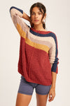 Seryn Popcorn Chenille Sweater