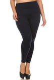 High Waist Fleece Lined Leggings