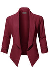 Lorelai Stretch Blazer Mulberry