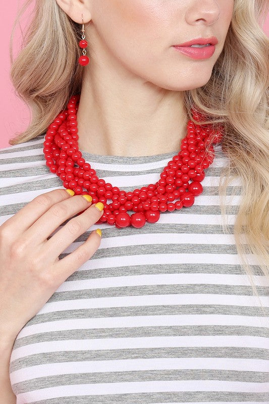 Bubble Choker Set - Turquoise