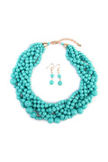 Bubble Choker Set - Turquoise
