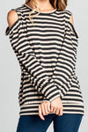 Brooke Cold Shoulder Knit