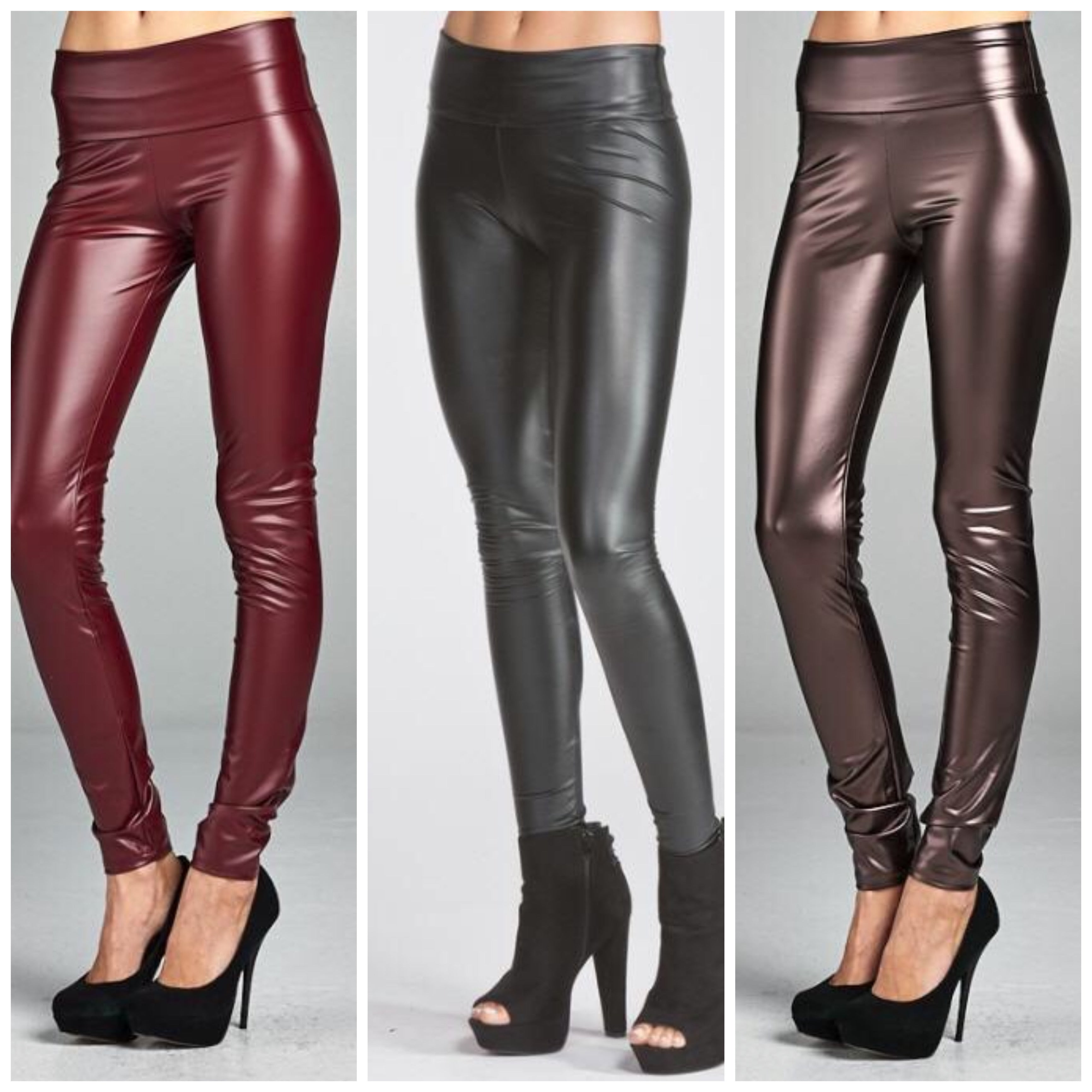 Faux Leather Leggings