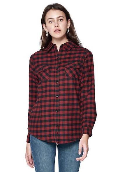 Alana Buffalo Fitted Flannel