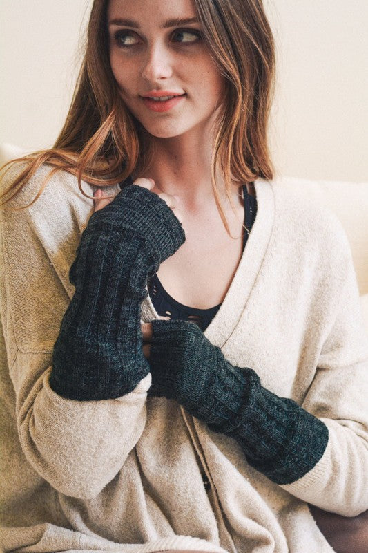 Sweater Knit Arm Warmers