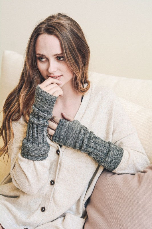 Sweater Knit Arm Warmers