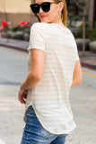 Burnout Stripe Tee