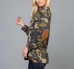 Camo Patch Fitted Tee