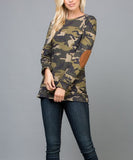 Camo Patch Fitted Tee