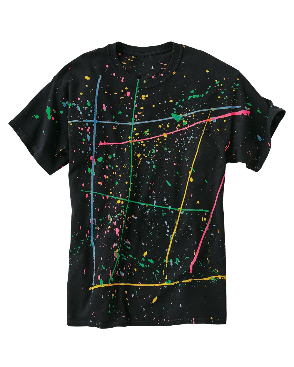 Splatter Tee Black