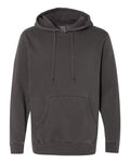 Oversized Garment-Dyed Hoodie Charcoal