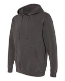 Oversized Garment-Dyed Hoodie Charcoal