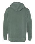 Oversized Garment-Dyed Hoodie Pine