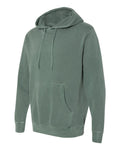 Oversized Garment-Dyed Hoodie Pine