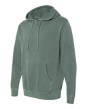 Oversized Garment-Dyed Hoodie Pine