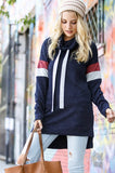 Varsity Stripe Hacci Tunic