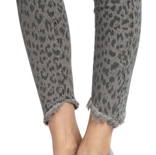 KanCan Leopard Skinny Jeans